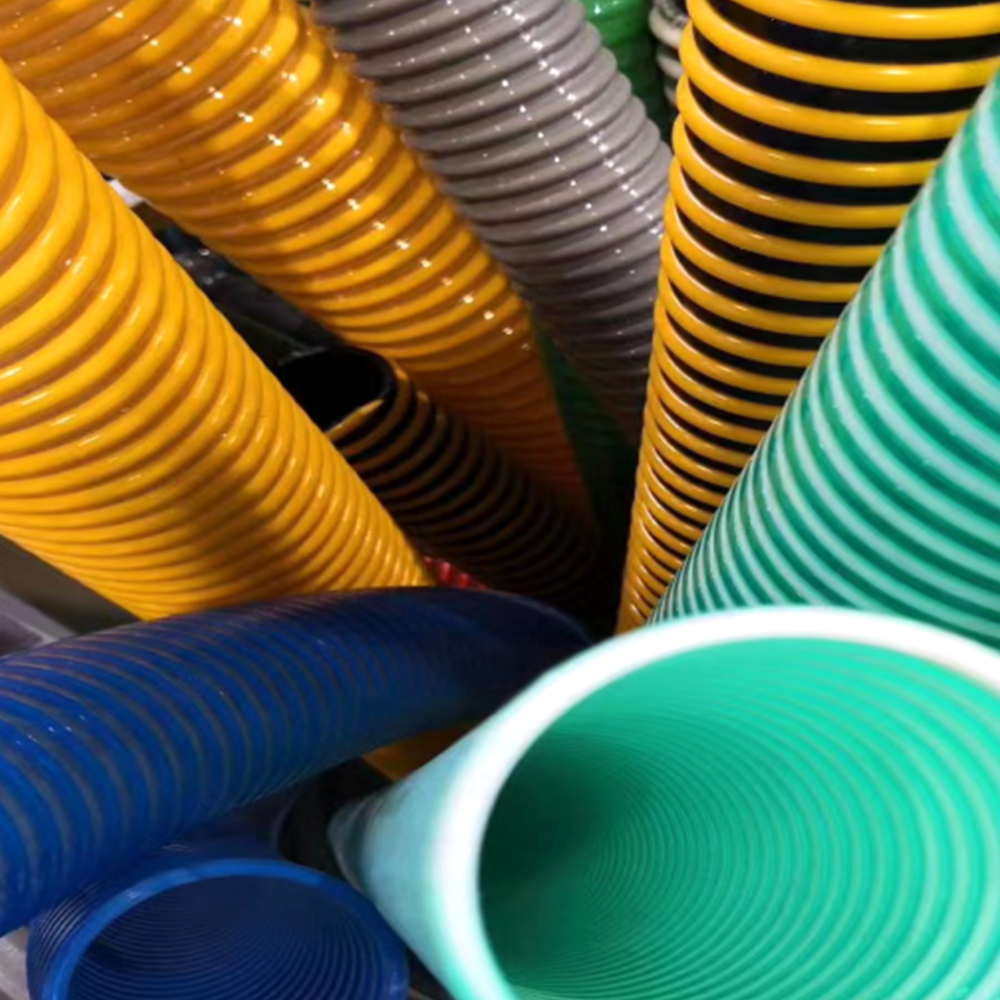 Hochfester synthetischer landwirtschaftlicher PVC-Saugschlauch